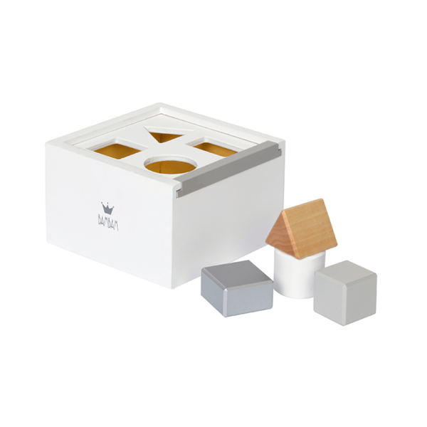bambam wooden block box: blocks in the right shapes