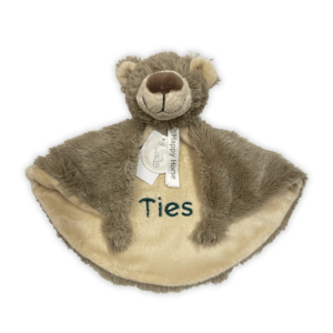 Gepersonaliseerde tuttle Bear bella met de naam Ties