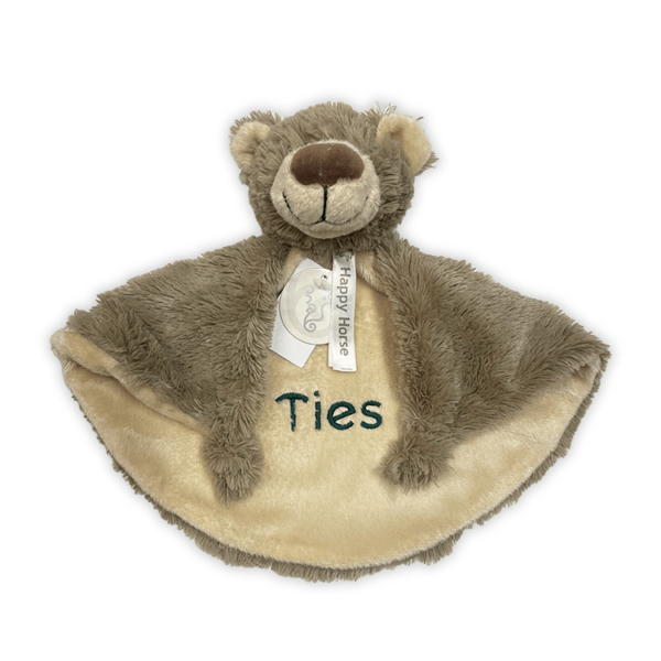 Gepersonaliseerde tuttle Bear bella met de naam Ties
