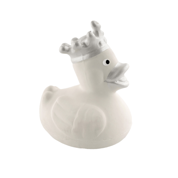 rubber duck in the colour ivory (bambam)