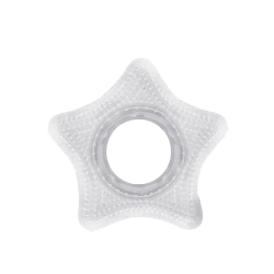 teether in the shape of a star (BamBam)