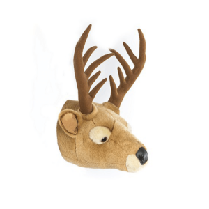 Wall ornament in plush: Deer (right side)